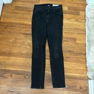 Rag and Bone High Rise Ankle Skinny Jean